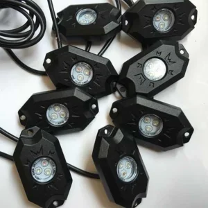 8 Rgb Rock Lights Off road Rgb Light for Jeep SUV etc car Parts
