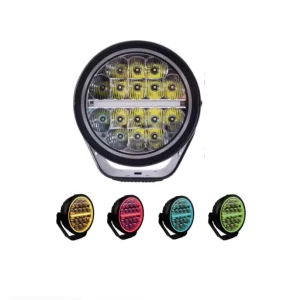 80 Watt Round LED Work Lights for Car Truck UTV SUV 4X4 Off Road Vehicles 3500LM Super Bright DRL