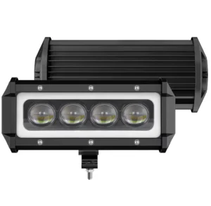 8000lm Led Light Auxiliary Car 4 bead White Yellow Led Light bar for Car