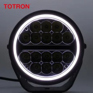 80W 7 Inch Off Road LED Driving Light with Diecast Aluminum Housing & 6720 Lumens for 4×4 Auto Exterior Lighting
