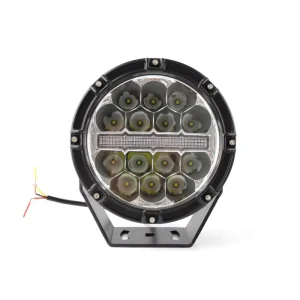 80W 7 Inch Round Spot Led Work Light Yellow White Spot Light Led Working Light for Car Truck Off Road With DRL Position