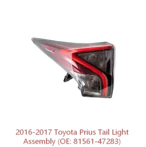 81561 47283 Rear Tail Light High Brightness Temperature Resistant Replacement for Toyota Prius