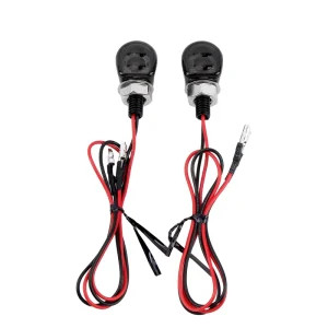 8mm Mini LED Turn Signal Indicators for Harley Cafe Racer Motorbike Motorcycle Lighting System Blinker Signal Lamp