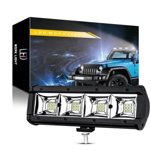 9″ 108W 9-30V CE Certified Waterproof LED Light Bar Driving/Flood Beam for Pickup Trucks/ATV
