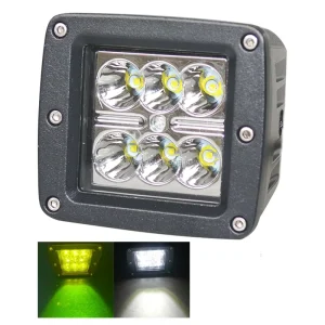 9-30V Truck Tractor Car SUV 4WD Car Roof Top Light Bar Fog Work Lamp 18W Spot Offroad Led Work Light Auto Exterior Lighting