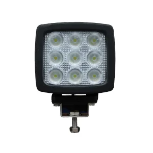 9 32V DC Flood Spot Beam Work Lamp Square Tractor Vehicle Off Road Car Light for Agricultural Truck 4×4 Accessories