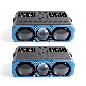 9-36V 90W 3 LED Car Auxiliary Spot Fog Lights for Vehicle Upgrade Modification High Beam and Low Beam