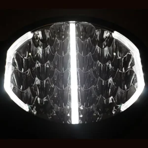 9” Dual Amber White DRL LED Work Light 150W IP68 9-32V Driving Light for 4*4 Jeep Truck SUV Offroad