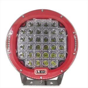 9 Inch 185W Circular Spotlight High Power LED Offroad Work Light for Cars Trucks Exterior Lighting for Autos