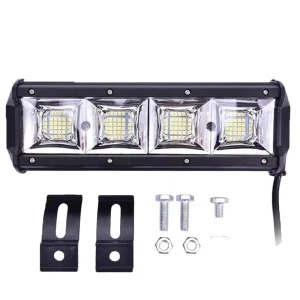 9 Inch LED Light Bar 192W Auto Lighting System for Trucks 4WD White Work Lamp for Autos