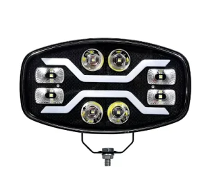9 Inch LED Truck Lights 19LED DRL High Bright Fog Driving Lamp Off Road Vehicle Front Bumper 12V 8500LM 80W Auto Lighting Systems