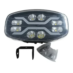 9 Inch LED Truck Lights 19LED DRL High Bright Fog Driving Lamp Off Road Vehicle Front Bumper 12V 8500lm 80W