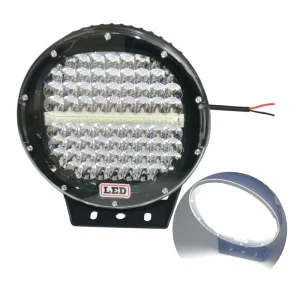 9 Inch Round LED Offroad Lights Combo Beam 384W Trucks Off Road Driving Auxiliary Auto Exterior Lighting Offroad LED Work Light