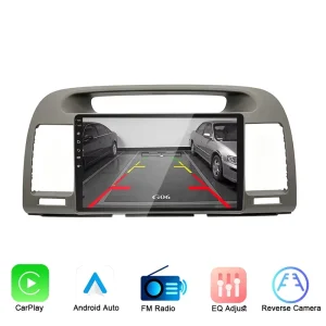 9″ Non Destructive Install Car Head Unit BT Handsfree SWC AHD Camera Fast Boot Linux Car Radio for Toyota Camry