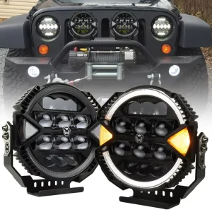 9 inch Daytime Turning Off road Modification Work Light Suitable for Wrangler High power LED Headlights