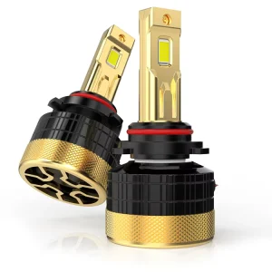 9005 Sleek Design Car LED Headlights with Strong Dimming Ability 12V Illumination Range Dimming Capability