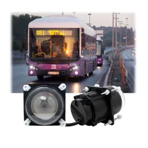 90mm LED Bus Headlight 3.5 Inch Low Beam Front Position Sealed Beam Light for Bus Motorcycle Coach Tractor