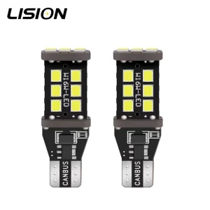 912 Automotive Backup Reverse Lights T15 LED Cargo Lamps W16w Center High-mount Stop Lights 921 Dc12v