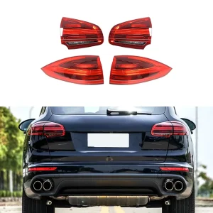 958 After Car Modification and Upgrade Bumper Tailgate LED Taillights Brake and Turn Signals for Cayenne