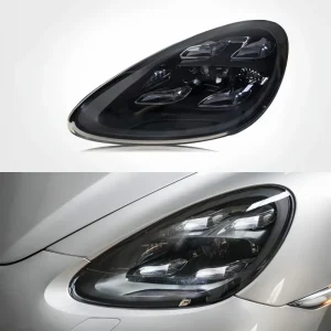 958.1 LED Headlights Upgraded to Pdls Style 12V