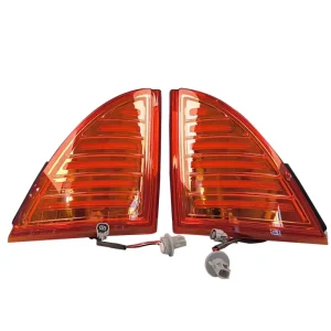 A Pair Car Turn Signal LED Yellow 700P P11C Corner Light for HINO