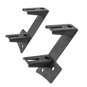 A Pillar Mounting Brackets for LED Light Bar Work Lights Fit Jeep Wrangler JK