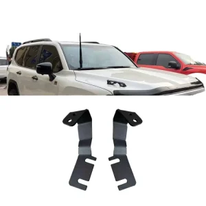 A-pillar Bracket 4X4 LED Light Stand Mount for Toyota LC300 Made of Steel