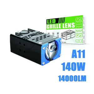A11 210W 32V White Laser LED Grille Light Car Auxiliary Lighting LED Canbus 3 Lens for Car Motor