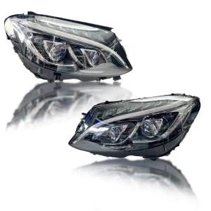 A2059068902 A2059068002 for Mercedes Benz C Class C200 C260 C300 205 Old Model Dual Lens Headlights