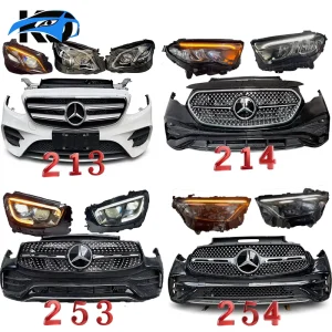 A2138850038 A2148850300 A2538850325 A2539061501 A2548856100 Used Original Front Headlight Bumper Mouth for Benz W213 214 253 254