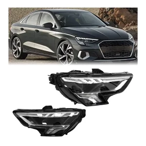 A3 OEM 8YG941033A 8YG941034A Car Front Lamp Auto Lighting System Plug and Play for Audi
