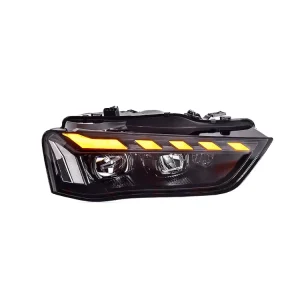 A4 B8.5 Halogen Upgrade DRL Daytime Running Lights Running Water Turn Signal LED Headlights for Audi