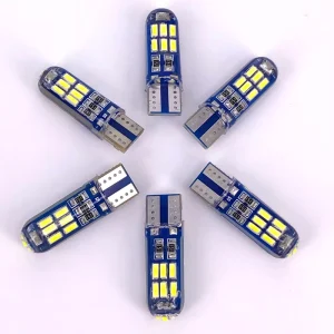 A80 Auto Led Bulb T10 Led W5W 194 COB 15smd LED T10 Interior Light for Car License Plate Light DC12V