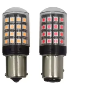 A80 Super Bright Car Led Bulb 12v 1156 1157 7440 7443 T20 Ba15s Bau15s 2835 54smd Turn signal Light Bulb