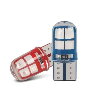 A80 T10 194 W5w LED Bulb White Silicon Interior Car License Plate Light with 8smd 2835