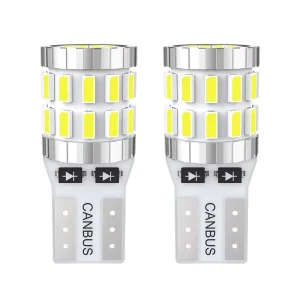A80 T10 LED Car Width Light Auto LED Lamps 168 194 W5W T10 3014 30SMD Car Light License Plate Reading Lamps DC12-24V