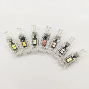 A80 T10 W5W Super Bright 3030 LED Car Interior Reading Dome Light Marker Lamp 168 194 LED Auto Wedge Parking Bulbs Pink