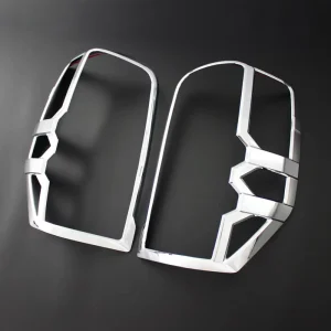 ABS Chrome Tail Light Cover for Mitsubishi L200 Triton Rear Tail Light Guard Protector