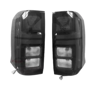 ABS Plastic Smoke Color Car Rear Tail Lights Assembly Turn Signal Brake Lights for Triton L200