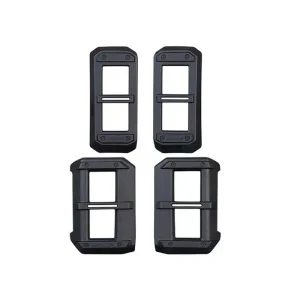 ABS Rear Fog Light Cover Lamp Guards Trim for Jetour Traveler T2 Accessories