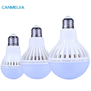 AC DC LED Rechargeable Bulbs Lights Ampoule 12 85V 12 Volt E27 Base 5W 9W 12W Bombillos LED Raw Material 12V LED Bulbs