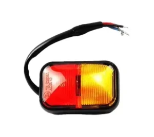ADR Amber Marker Break Indicator 10-30v Red White Position Indicator Truck Trailer Tractor LED Side Marker Light