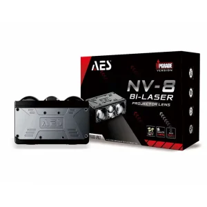 AES NV 8 Upgraded 12V 95W Led Grille Spotlight DRL Dual Fans Driving Fog Work Light 4 Lens Auxiliary Light Off road Grade