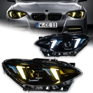 AKD Car Styling Head Lamp for BMW F20 Led 116i 118i 125i 1 Series Front Lights DRL Signal Automotive Accessory