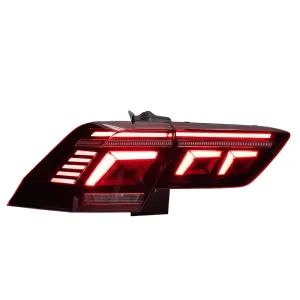 AKD Tail Lamp for VW Tiguan LED Tail Light Dynamic Signal Rear Taillights Automotive Accessories