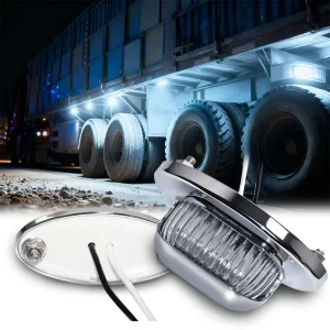AMECA Certification Factory Truck License Plate Light IP67 High Power LED 1 Year Warranty PC Material Universal Car Bus Trailer
