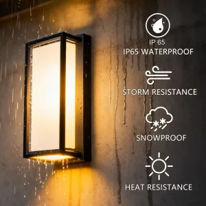 APP Smart RGBCW Wall Sconce 12″ 5CCT Tunable Indoor Ambient LED Wall Light Aluminum Body Multi Scene Decor Fixture