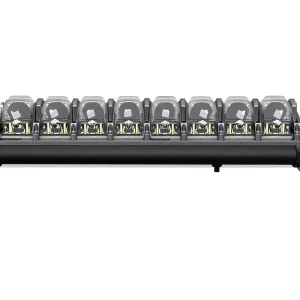 AURORA 32-Inch 124W LED Light Bar with RGB Halo IP68 Waterproof Off-Road Driving Light for Jeep Wrangler SUV ATV UTV
