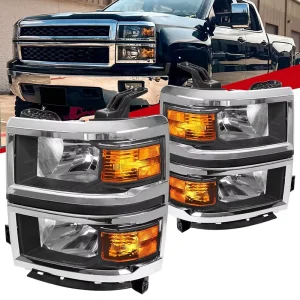 Abs Lights Led Yellow Headlights for Silverado
