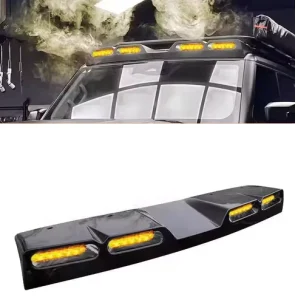 Accessories Defender Style Spotlight Retrofit Searchlight LED Off Road Adventure Top Roof Light Spoiler for Jetour Traveller T2